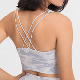 Double-Strap Cross-Back Sports Bra Ins Street